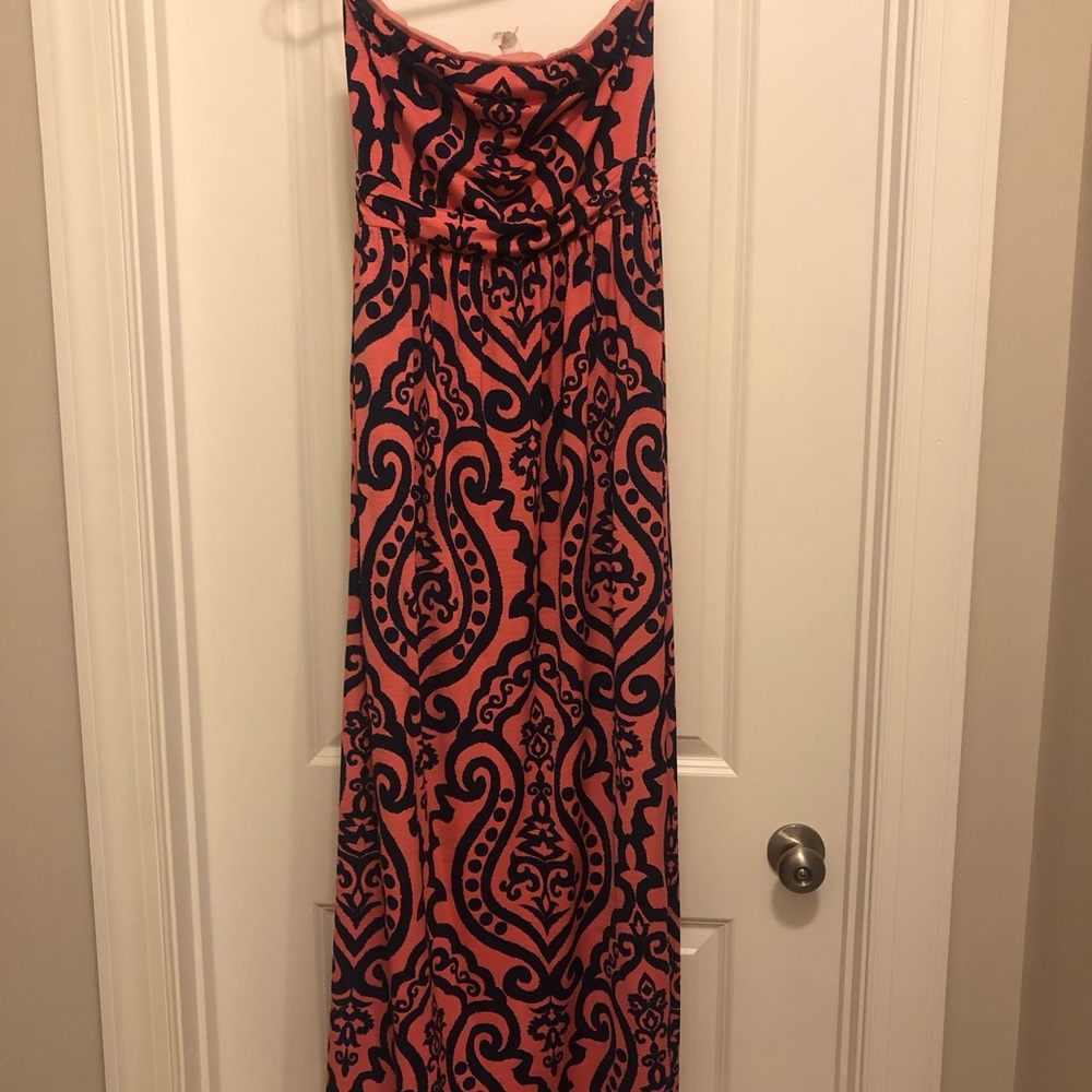 Bellamie Strapless Maxi Dress - Picture 4 of 6